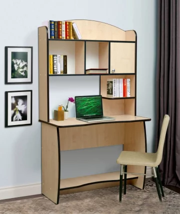 Стол компьютерный №4 Клен/Венге_0