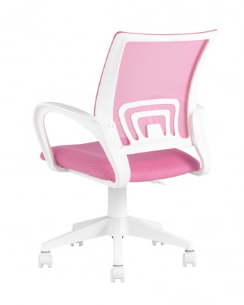 Кресло компьютерное TopChairs ST-BASIC-W Розовый_5