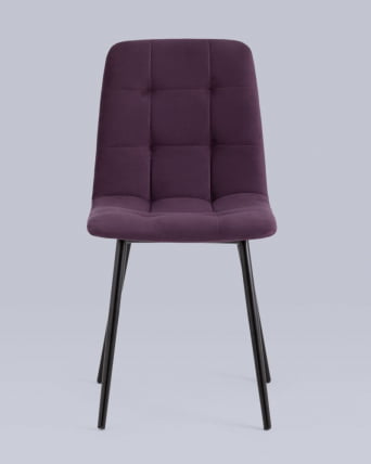 Стул Oliver велюр Фиолетовый_2