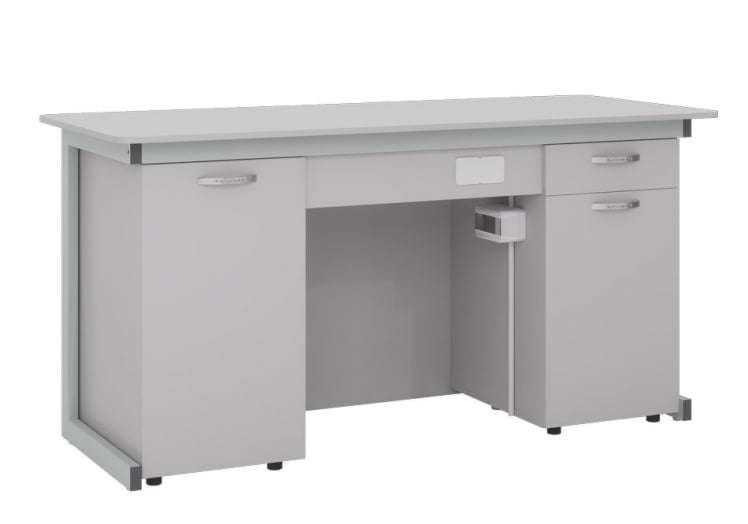 Стол демонстрационный для кабинета химии/ биологии Серый_0