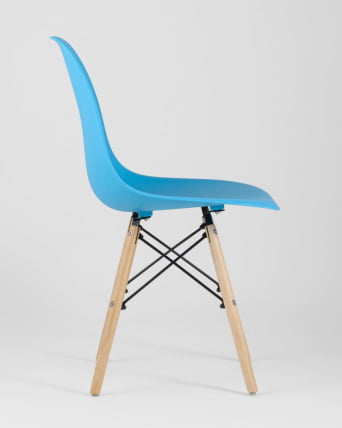 Стул Еамес Стйле ДСВ бирюзовый 4 шт. комплект (разборный каркас) / Eames Style DSW_4