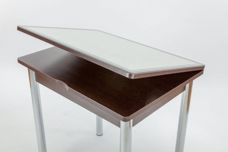 Стол обеденный Руан КЗ(6194) венге,крокодил жемчужный_1