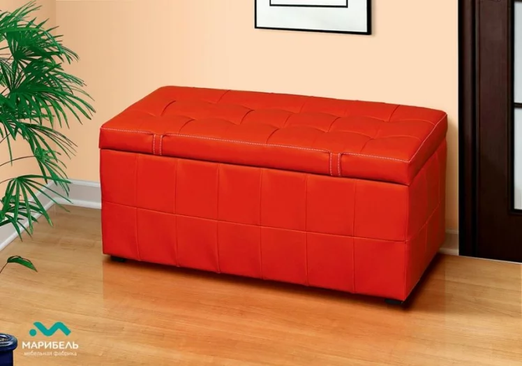 Пуфик Дуэт 900 Белый_0