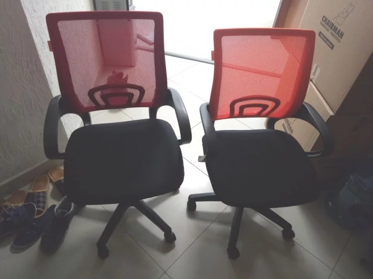 Кресло оператора CHAIRMAN 696 ЛТ (LT) Красный_3