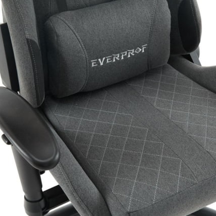 Кресло геймерское Everprof Ghost Ткань Серый_15