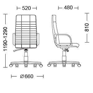 Кресло руководителя ATLANT (ECO-30)_3