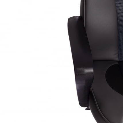 Кресло RACER кож/зам/ткань, металлик/серый, 36/12_11