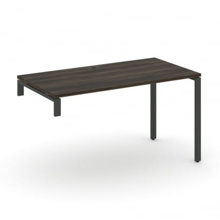 Стол надставка на опорную тумбу CONCEPT CN.OSN-002 Дуб Мали Антрацит_0