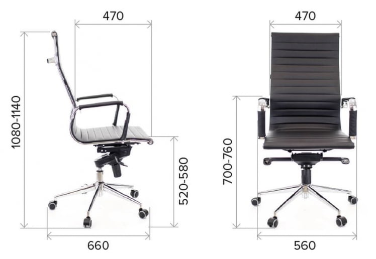 Кресло руководителя Everprof Rio M Экокожа Triks Коричневый_4