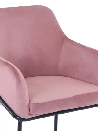 Стул Сандра велюр Пыльно-розовый_6