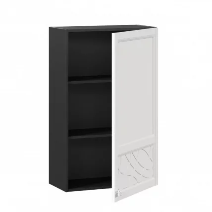 Шкаф кухонный 600 высокий Джулия ЛД 284.450.000.070 Черный Белый_1