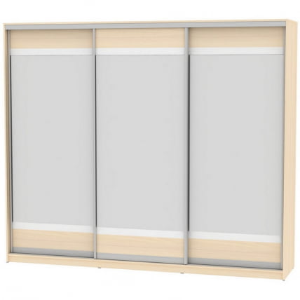 Шкаф-купе B-220х270х60-3(ДМ-D10D10D10)_0