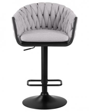 Стул барный DOBRIN LEON (серая ткань (LAR 275-17)) 2 шт_8