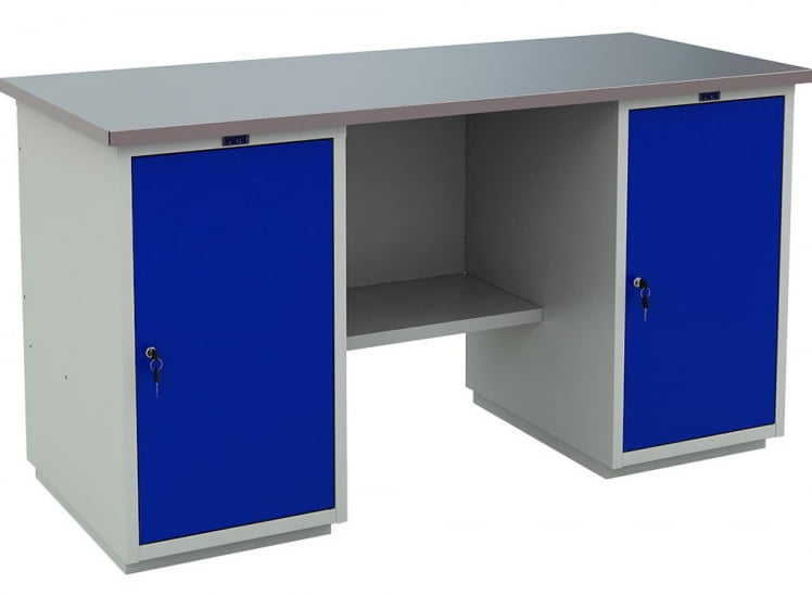 Верстак WT160.WD1/WD1.000 Серо-синий_0