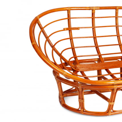 Диван MAMASAN/МАМАСАН 23/02 W /с подушкой/ подушка 182х119 см, 169х102х80 см, Honey (мед), ткань, оранжевый, С 23_6