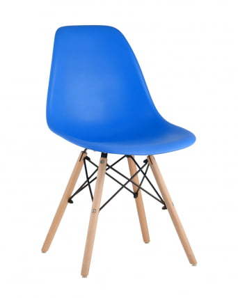 Стул Еамес ДСВ 4 шт. Синий / Eames DSW_0
