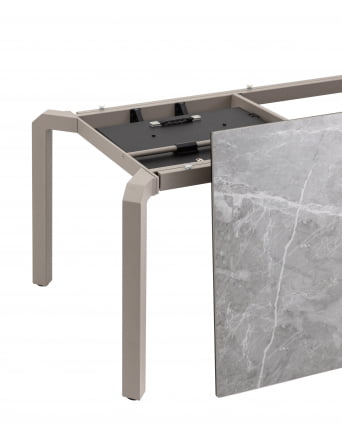 Стол обеденный Varden раскладной 180-240х90 см керамика серый_5