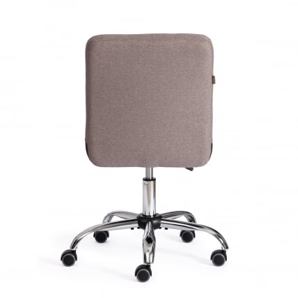 Кресло FIESTA ткань рогожка Nice, мокко (серо-бежевая)_3