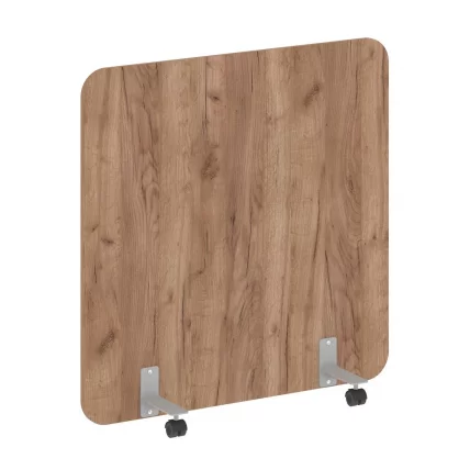 Перегородка на металлических опорах, на роликах R-line DP.R-120-120 Дуб Табак_0