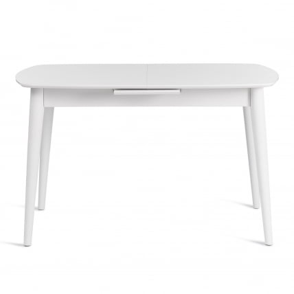 Стол-автомат RAMBO (mod. 1193) МДФ/пластик, 130+30 x 80 x 75 см, white (белый)_1