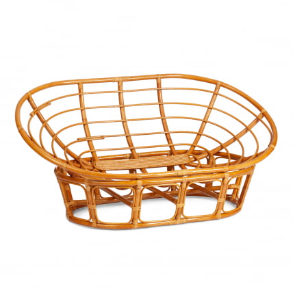 Диван MAMASAN/МАМАСАН 23/02 W /с подушкой/ подушка 182х119 см, 169х102х80 см, Pecan (орех), флок, олива, 23_4