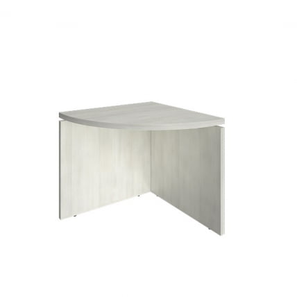 Элемент стола переговоров без опор YALTA LT-SPU L Снежная Патина_0