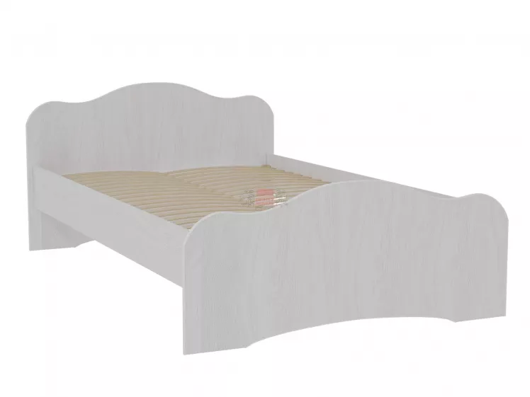 Кровать Фант двойная 1400x2000 мм Ясень анкор светлый_0