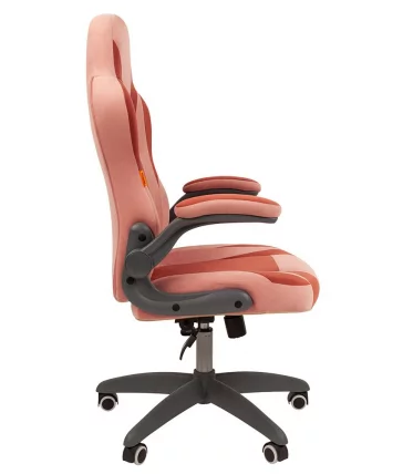 Кресло для геймеров CHAIRMAN GAME 55 Розовый-бордо_2