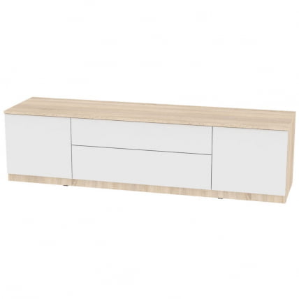 Комод Калисто(K23)475х1802х468PUSHtoOPEN(ДСС-Белый)_0