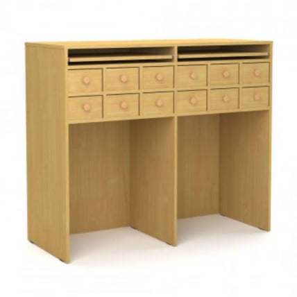 Шкаф картотечный 1-секционный АЛц.ШдК-12_0