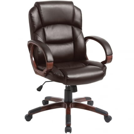 Кресло руководителя EChair-634 TR 470982 Коричневое_0