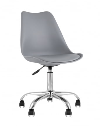 Стул офисный BLOK SN пластиковый серый_0