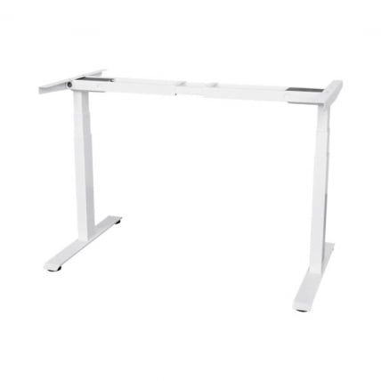 Подстолье для стола с электроприводом и регулировкой высоты 2 мотора, память 4 уровня высоты, белый_2