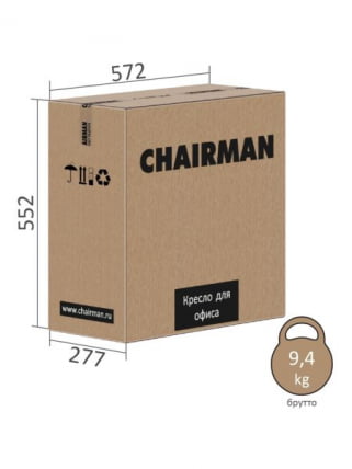 Офисное кресло CHAIRMAN 033 велюр Бежевый_12