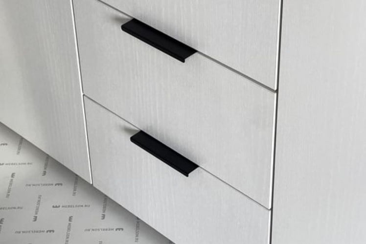 Шкаф трехдверный (зеркало) Адам MSA-05 дуб крафт золотой/белое дерево_7