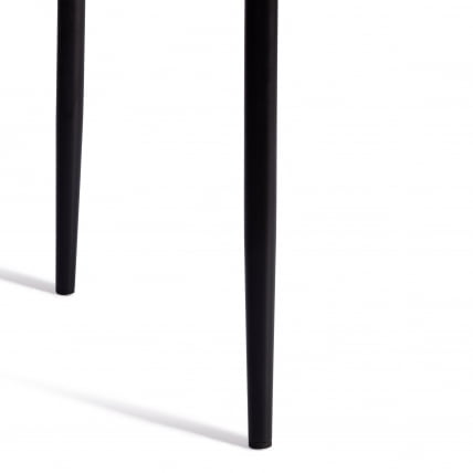 Стул VERTER (mod. BC577-DC) металл, флок, 41 х 52 х 95 см, Light grey (светло-серый) HLR14 / черный_7