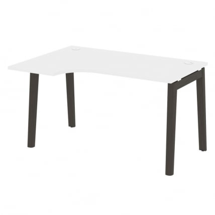 Стол эргономичный левый ONIX WOOD OW.SA-2(L) Белый Бриллиант/Темный_0