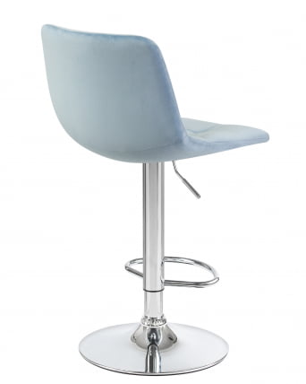 Стул барный DOBRIN TAILOR Пудрово-голубой велюр MJ9-74_3