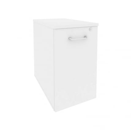 Тумба низкая выдвижная приставная / опорная ONIX O.VTPO-1.7 Белый Бриллиант_0