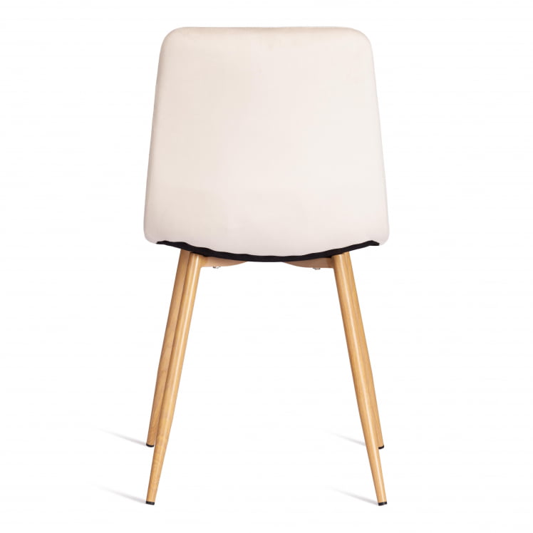 Стул CHILLY (mod. 7094-1) вельвет/металл, 44,5х52,5х86 см, beige (бежевый) HLR2 / натуральный_3