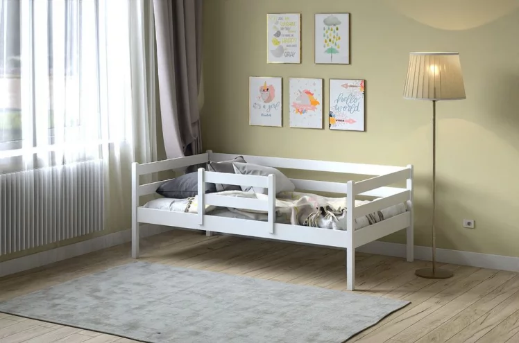 Кровать детская RooRoom VK-1 Белая_2