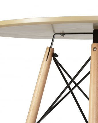 Стол обеденный DOBRIN CHELSEA 80 Бежевый_3