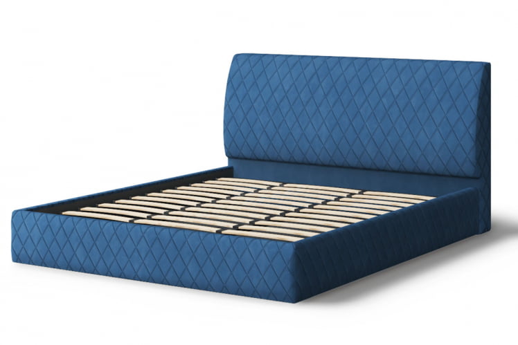 Кровать Хилтон, 2000x1600 мм, синий_1