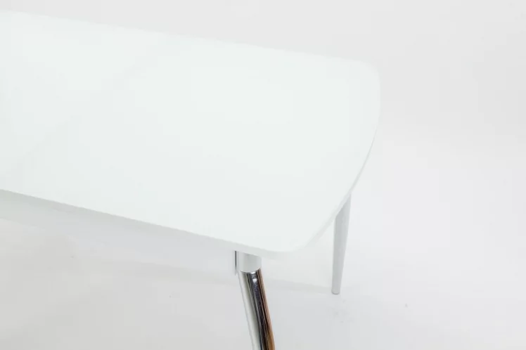 Стол обеденный Чикаго СТ(6191) белый,стекло белое_8