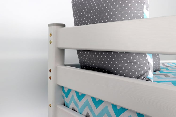 Кровать двухъярусная Адель Белый полупрозрачный_3