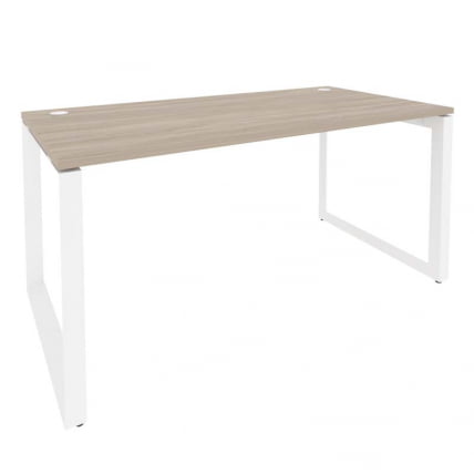 Стол рабочий на О-образном м/к ONIX O.MO-SP-4.8 Дуб Аттик/Белый_0