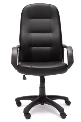 Кресло руководителя Devon (черный перфорированный)_1