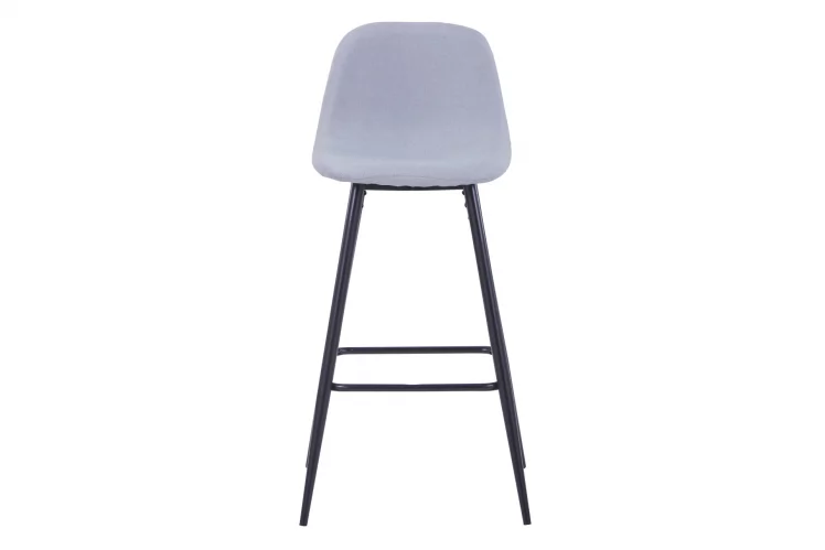 Стул барный Валенсия с подножкой Светло-серый_2