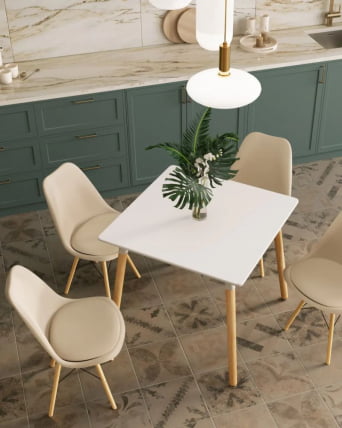 Стол Oslo Square 80х80 см белый_6