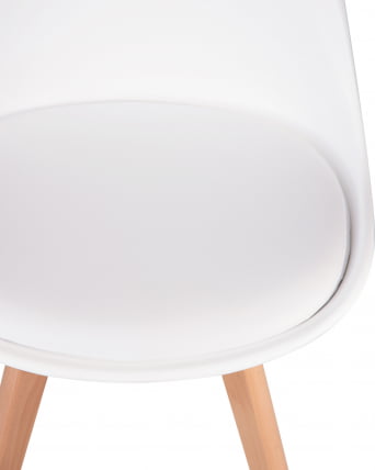 Стул обеденный DOBRIN JERRY SOFT Белый W-02_6